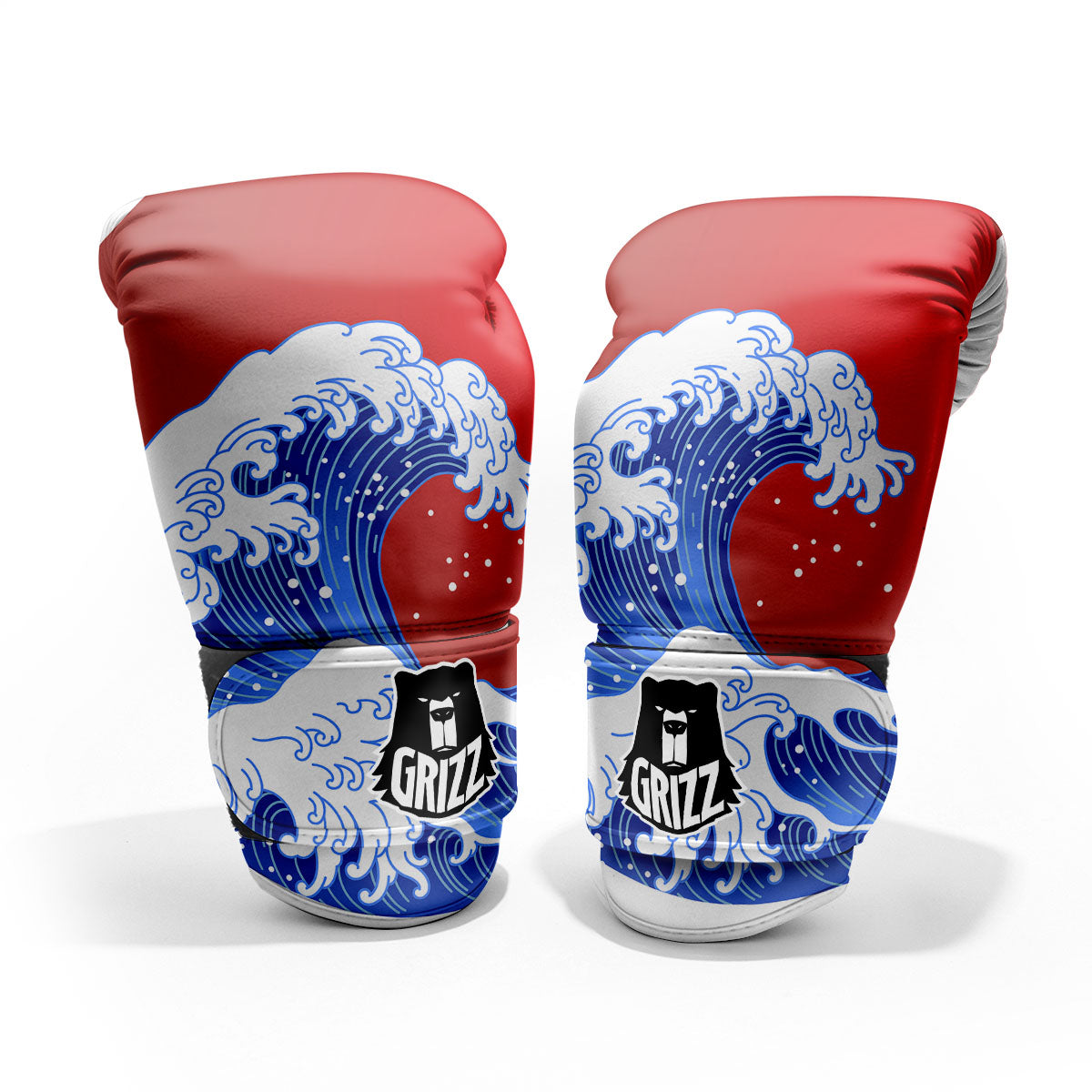 Kanagawa Wave Japanese Print Pro Boxing Glove