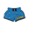 Kayak Colorful Print Pattern Muay Thai Boxing Shorts-grizzshop