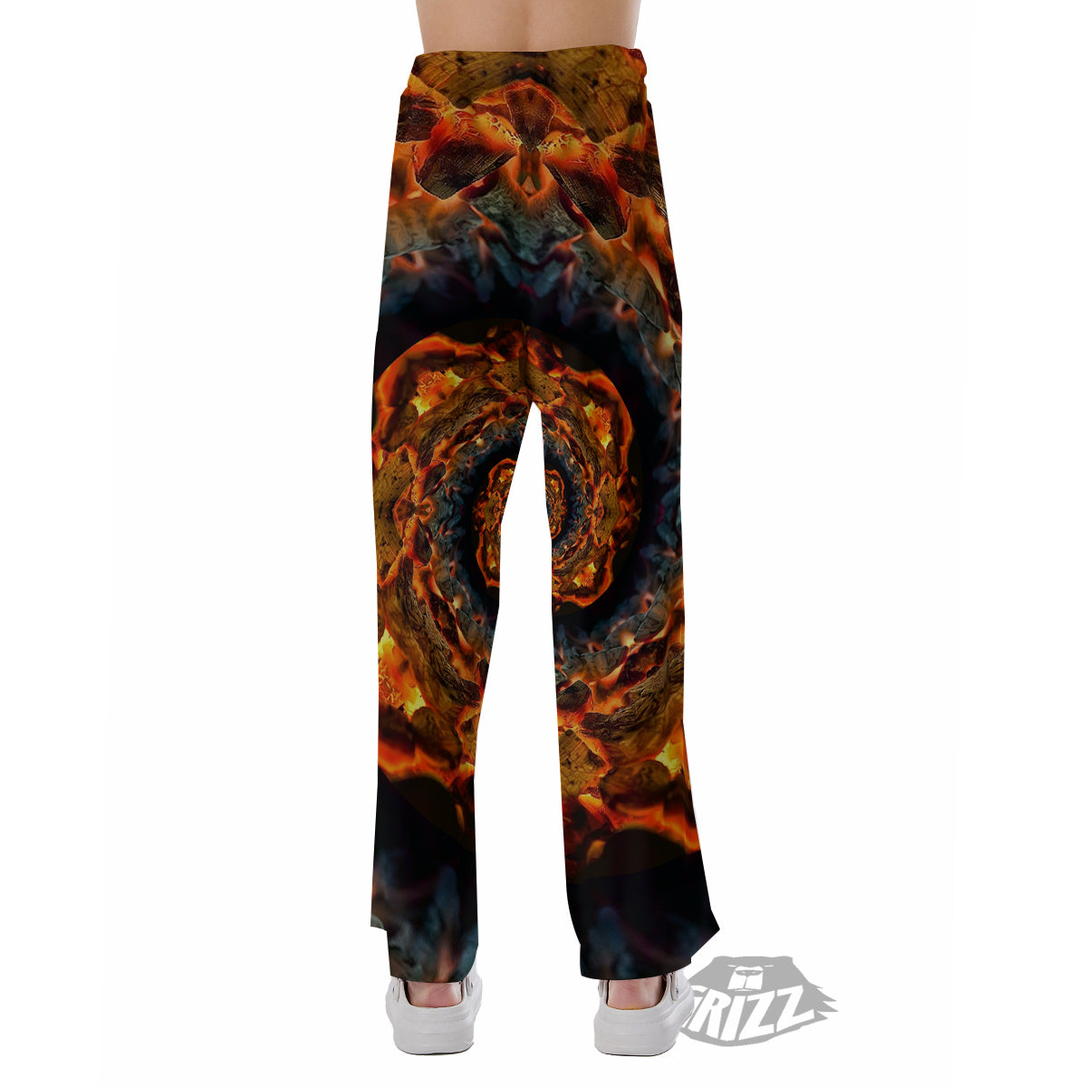 Keleidoscope Lava Texture Print Pajama Pants-grizzshop
