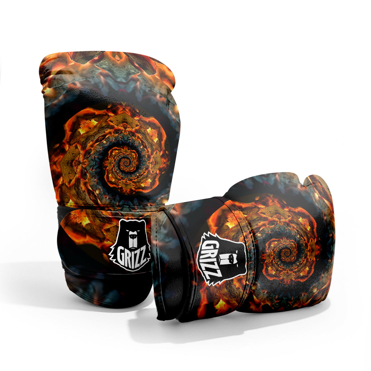 Keleidoscope Lava Texture Print Pro Boxing Glove