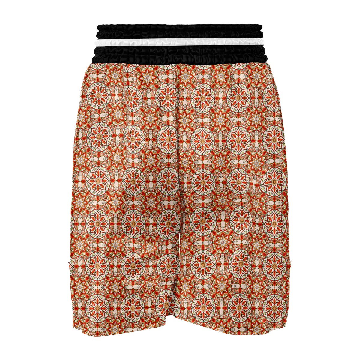 Keleidoscope Print Pattern Boxing Shorts-grizzshop