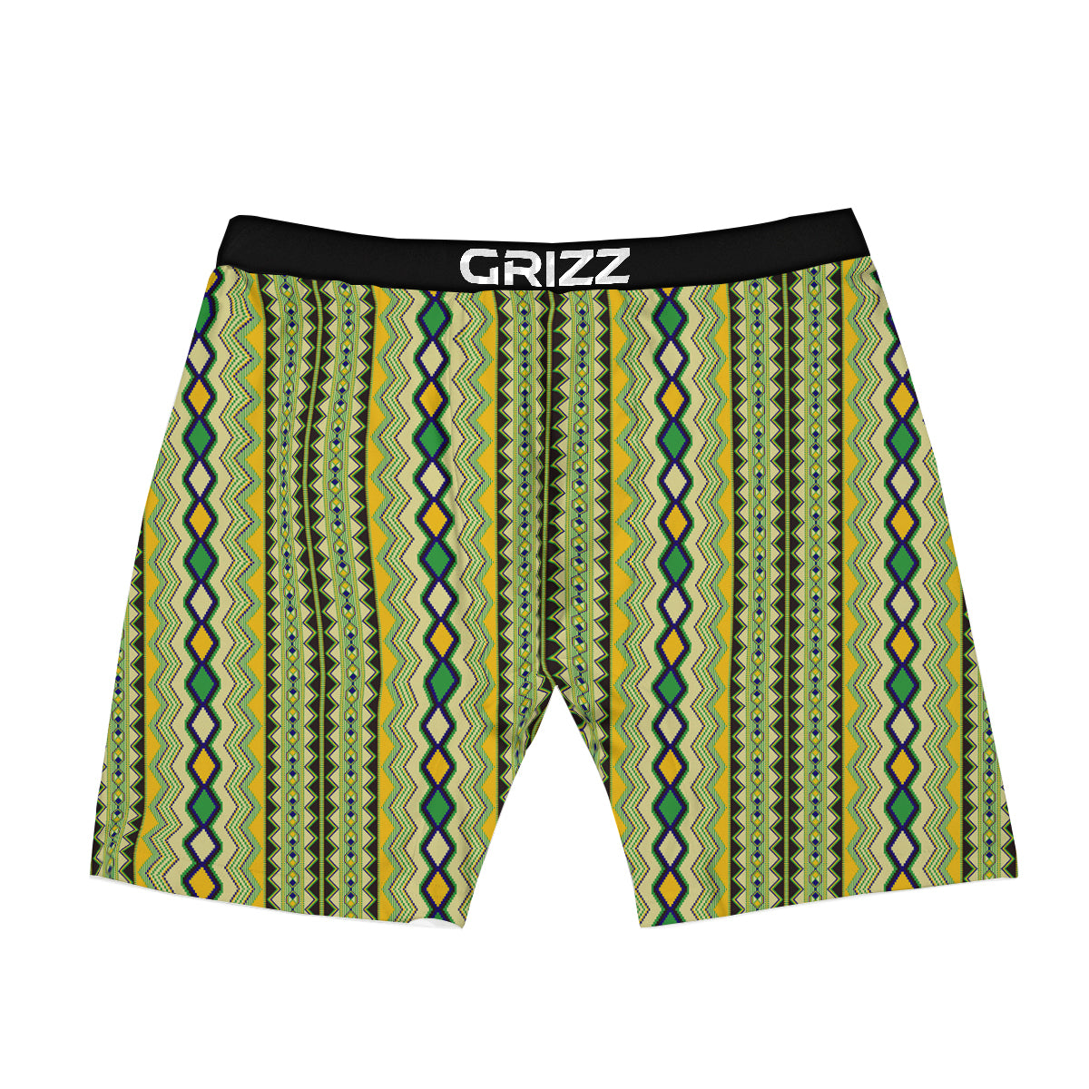 Kente African Print Pattern Boxer Briefs-grizzshop