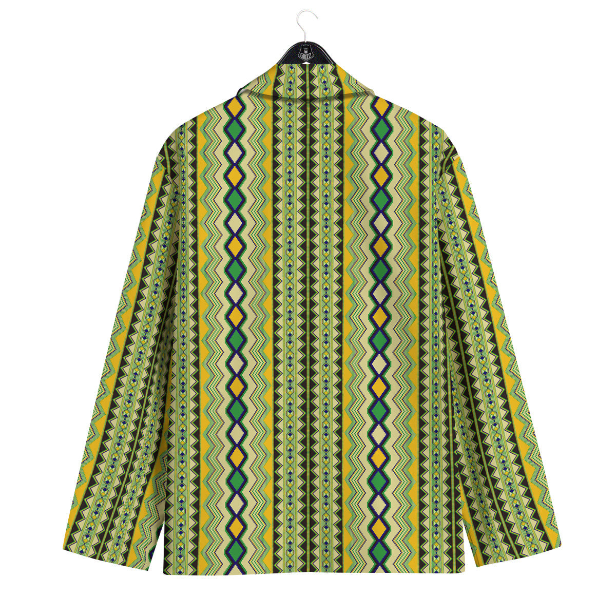 Kente African Print Pattern Men's Sport Coat-grizzshop