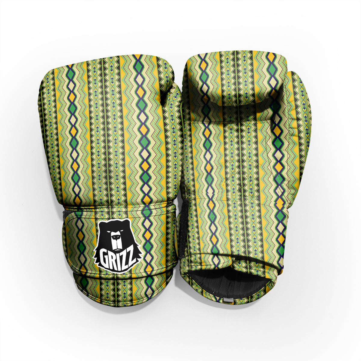 Kente African Print Pattern Pro Boxing Glove
