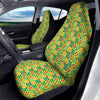 Kente Asante Print Pattern Car Seat Covers-grizzshop