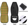 Kente Ashanti Print Pattern Car Seat Covers-grizzshop