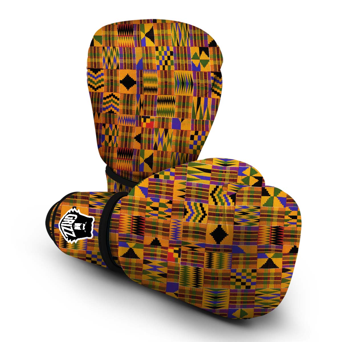 Kente Boxing Gloves-grizzshop