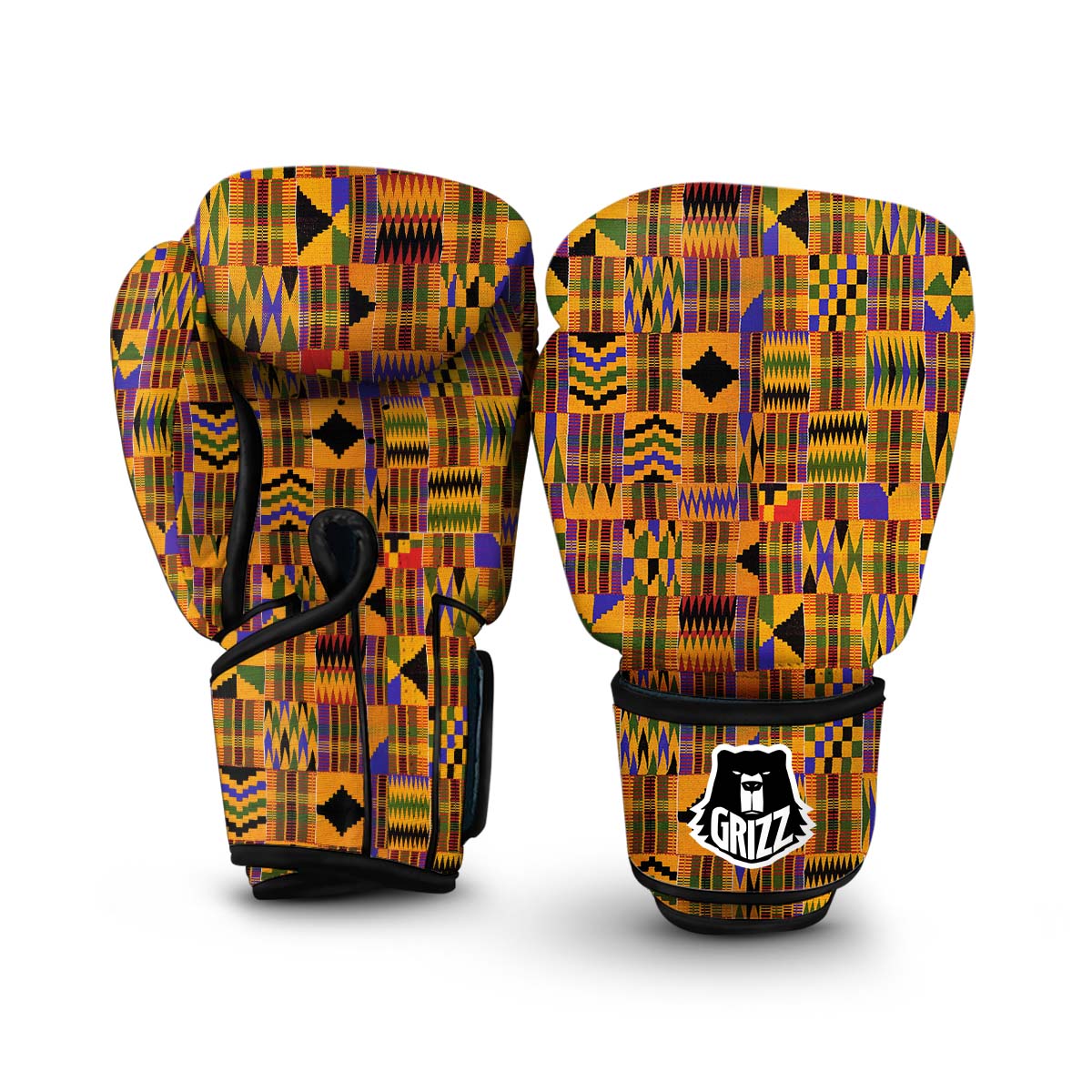 Kente Boxing Gloves-grizzshop