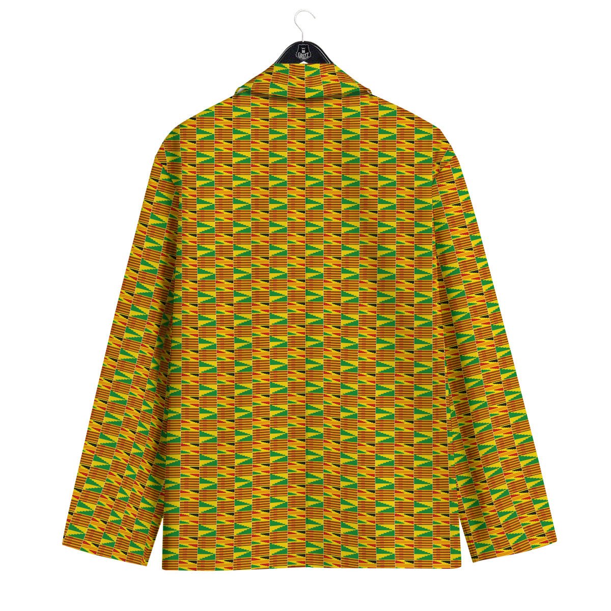 Kente Ghana Print Pattern Men's Sport Coat-grizzshop