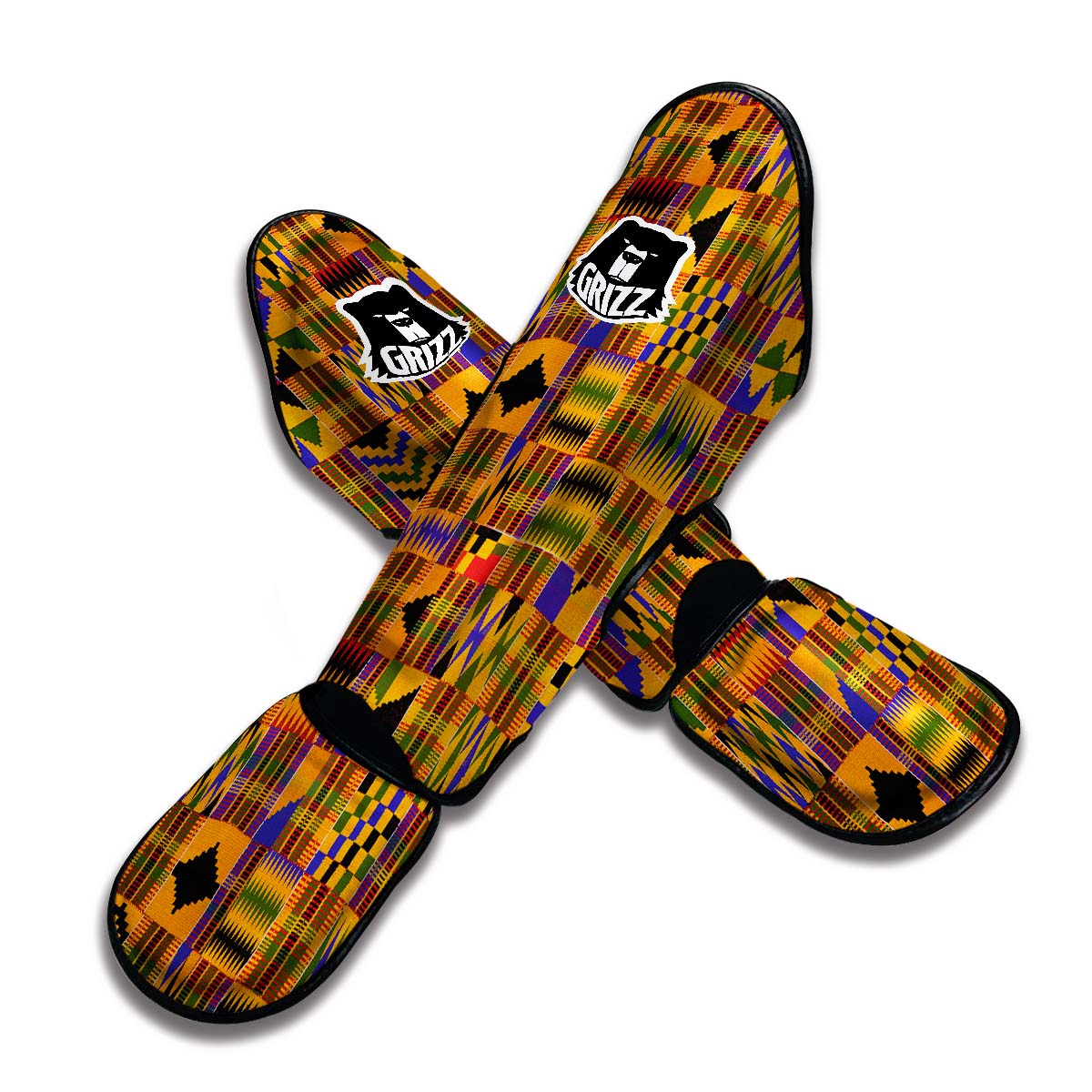 Kente Muay Thai Shin Guards-grizzshop