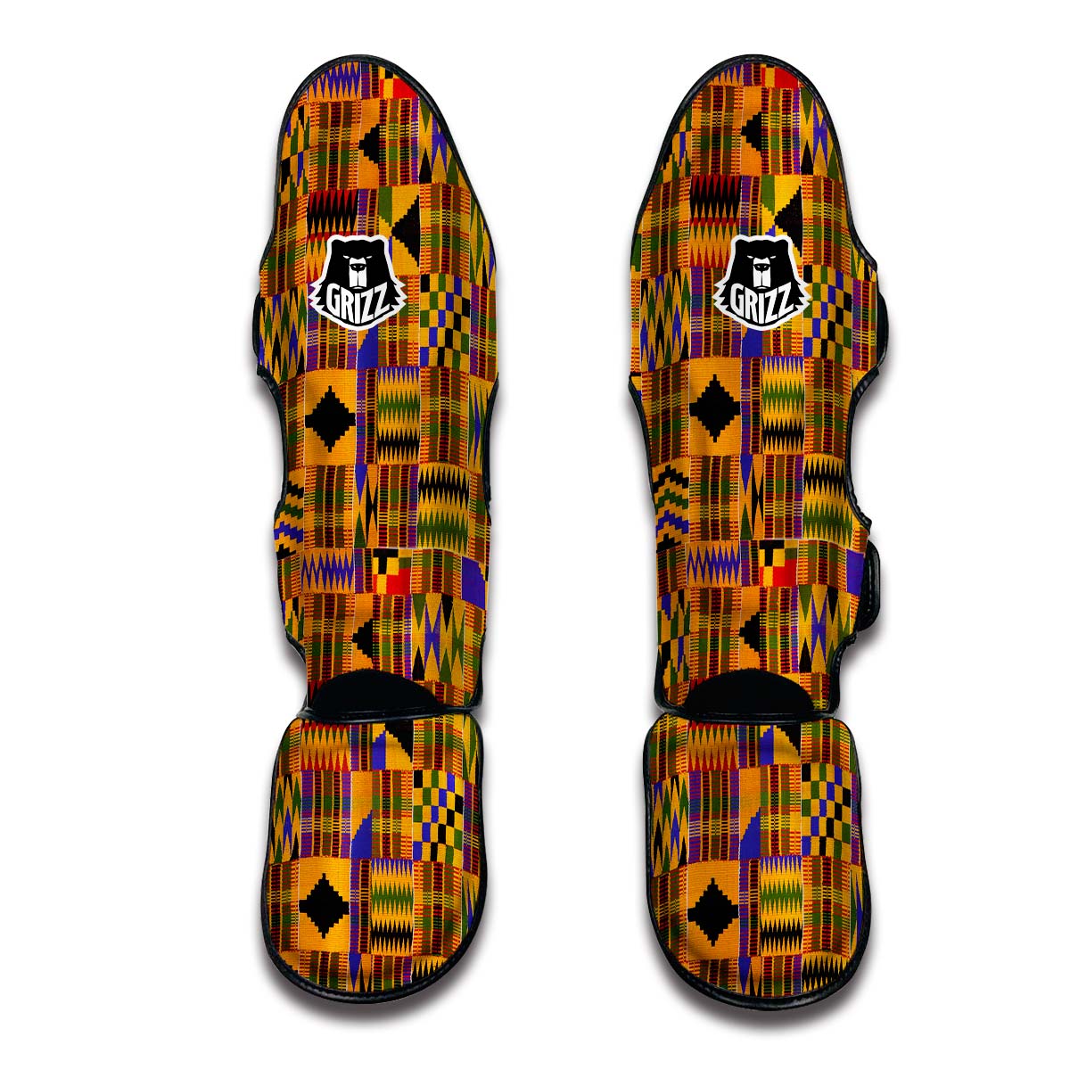 Kente Muay Thai Shin Guards-grizzshop