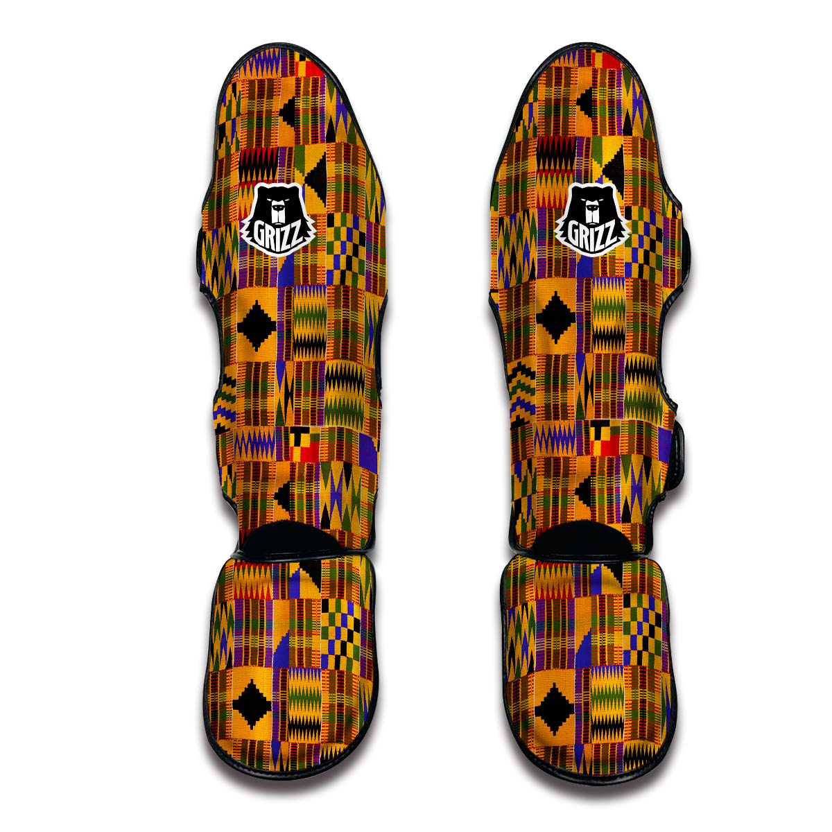 Kente Muay Thai Shin Guards-grizzshop