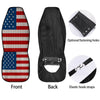 Knitted American Flag Print Car Seat Covers-grizzshop