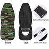 Knitted Army Camouflage Print Pattern Car Seat Covers-grizzshop