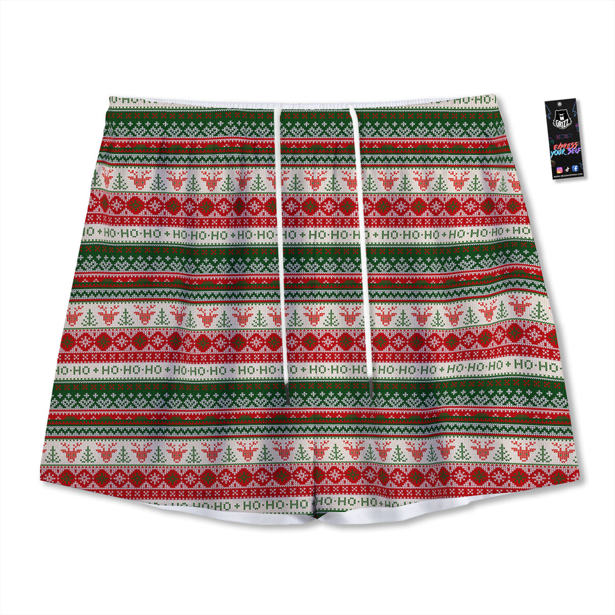 Hyperspace Galaxy Print Mesh Shorts