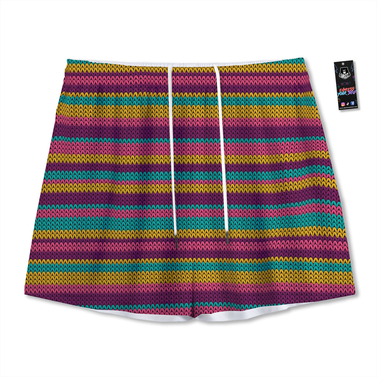 I Fight What You Fear Firefighter Print Mesh Shorts