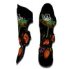 Knitted Dragon fly Print Muay Thai Shin Guards-grizzshop