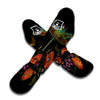 Knitted Dragon fly Print Muay Thai Shin Guards-grizzshop