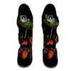 Knitted Dragon fly Print Muay Thai Shin Guards-grizzshop