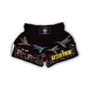 Knitted Floral Humming Bird Print Muay Thai Boxing Shorts-grizzshop