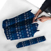 Knitted Snowflakes Print Pattern Umbrella-grizzshop