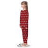 Knitted Valentine's Day Print Pattern Kid's Pajamas-grizzshop