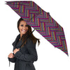 Knitted Vintage Print Pattern Umbrella-grizzshop