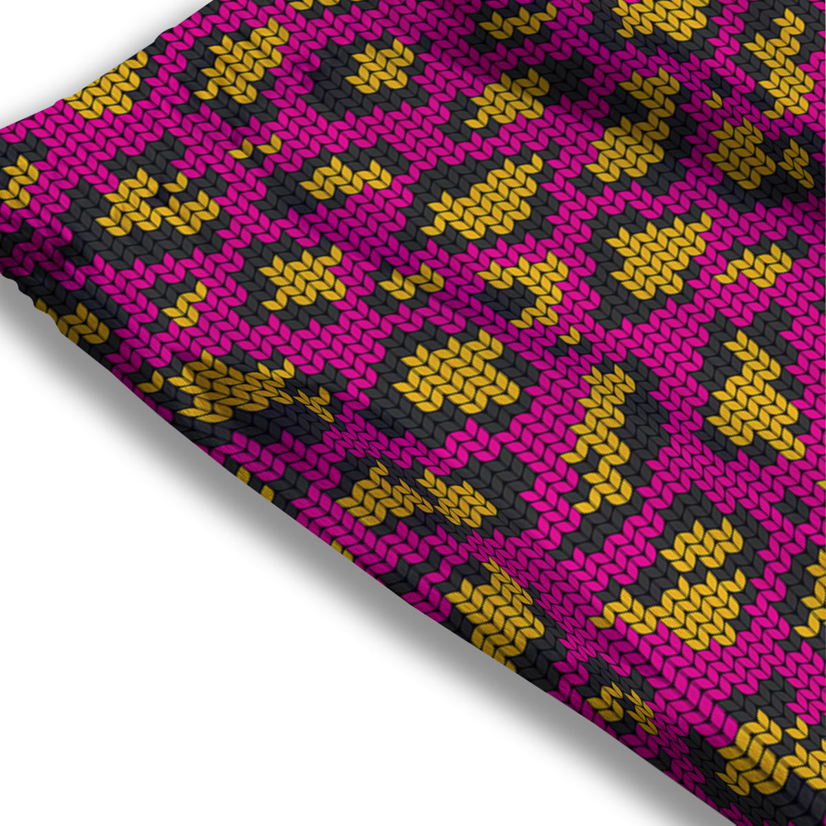 Knitted Wild Pink Leopard Print Pattern Mesh Shorts