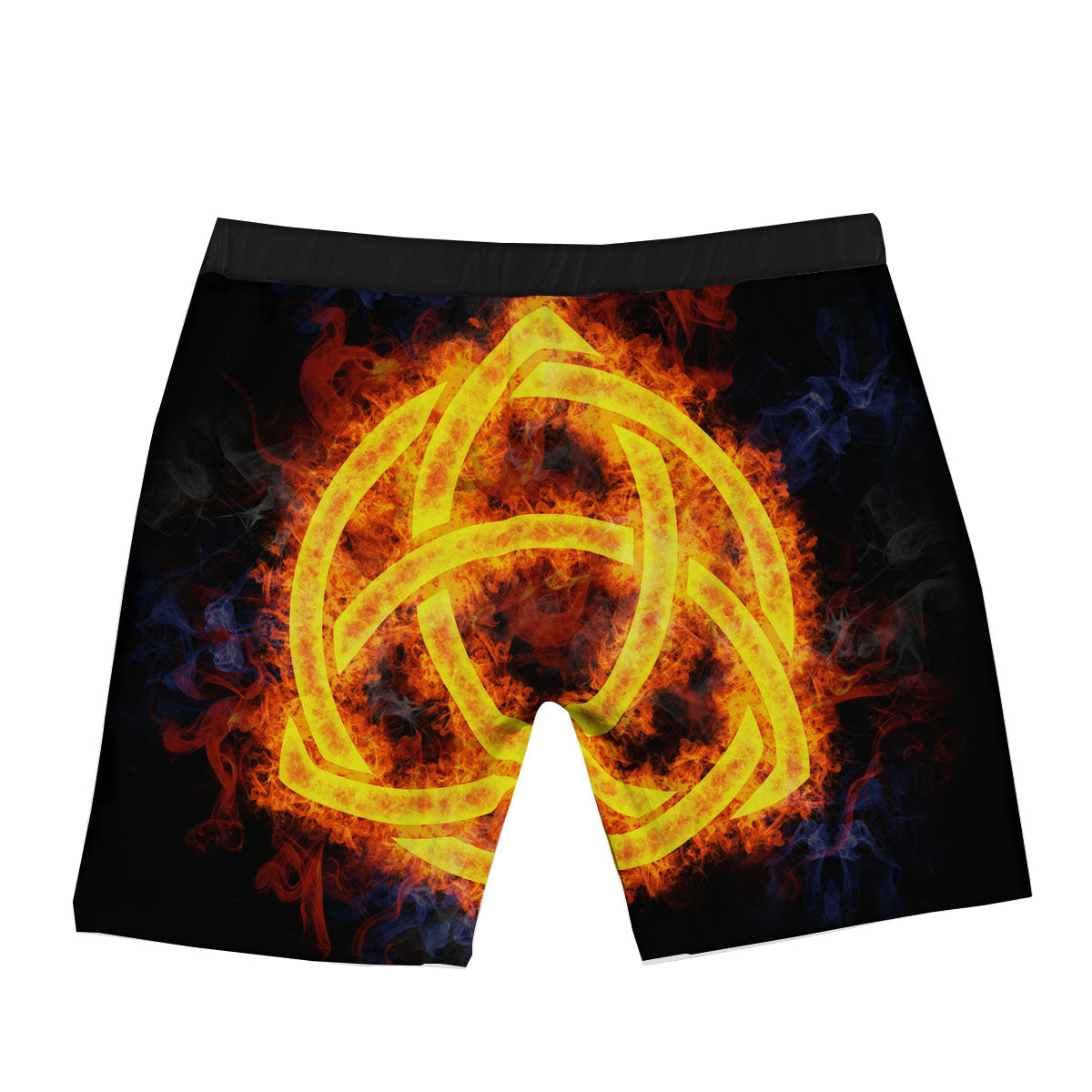 Knot Fire Celtic Print Boxer Briefs-grizzshop