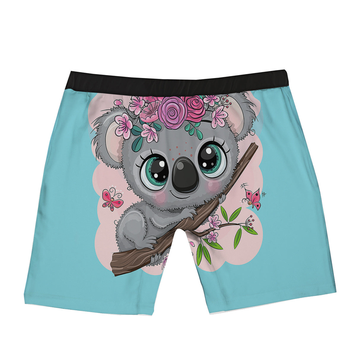 Koala Cute Print Boxer Briefs-grizzshop