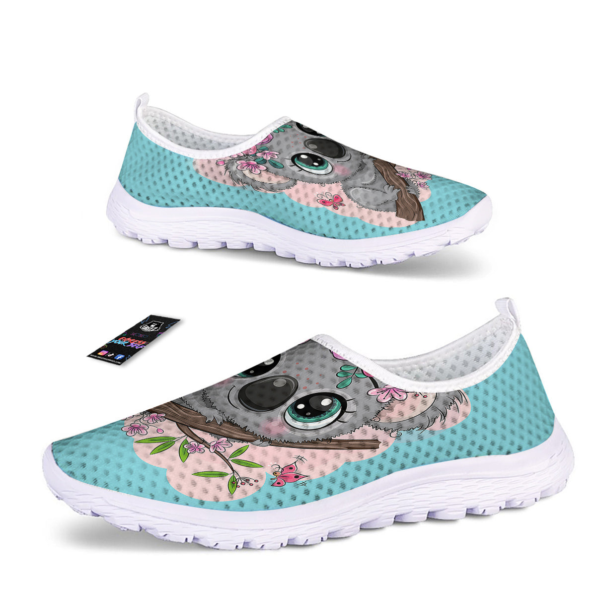 Koala Cute Print Nurse Shoes-grizzshop