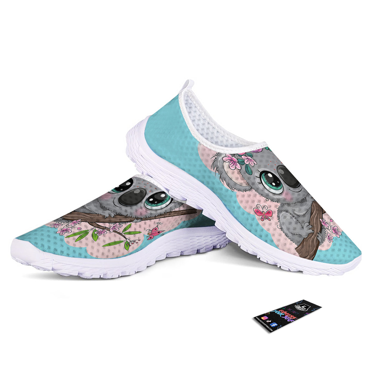 Koala Cute Print Nurse Shoes-grizzshop