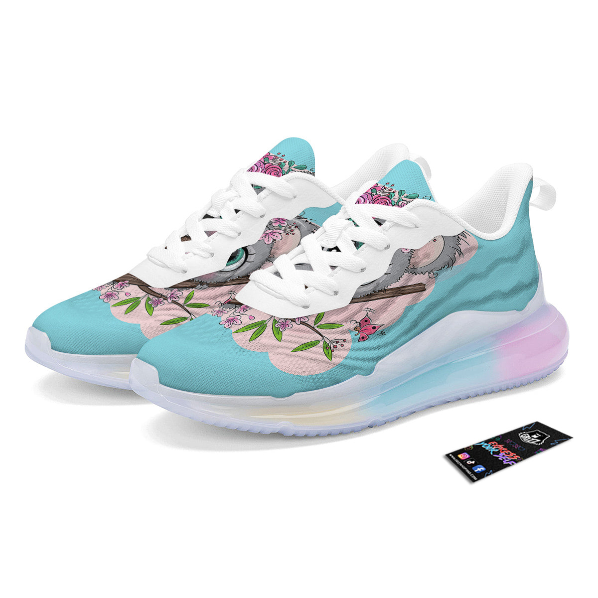 Koala Cute Print Running Sneakers-grizzshop