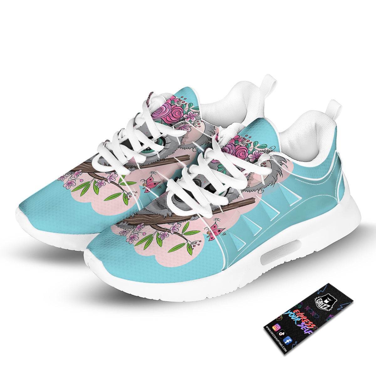 Koala Cute Print Tennis Shoes-grizzshop