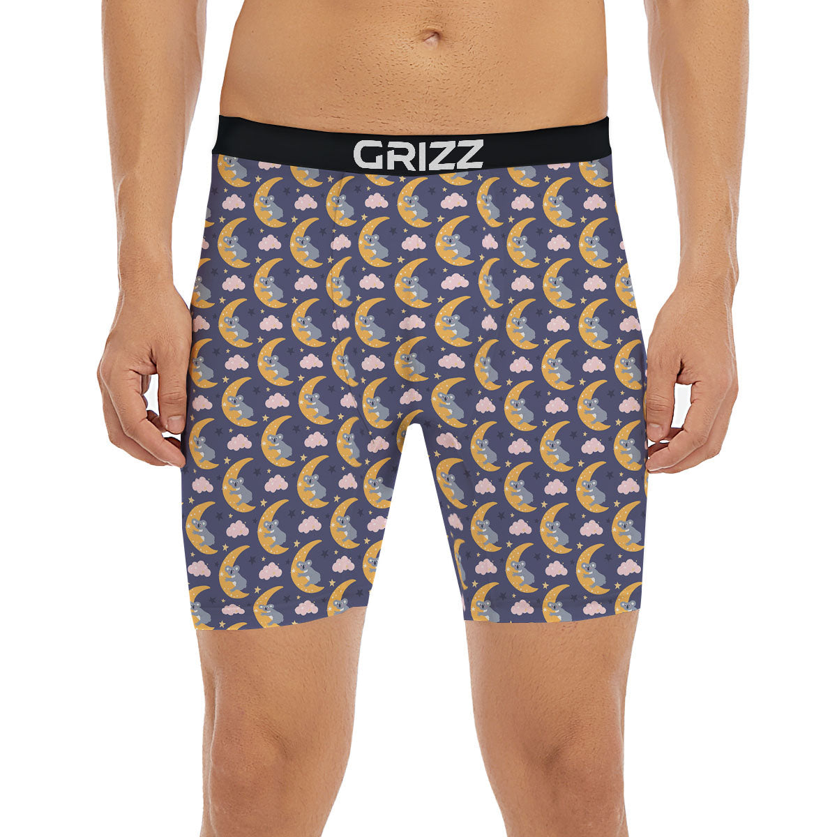 Koala Good Night Print Pattern Boxer Briefs-grizzshop