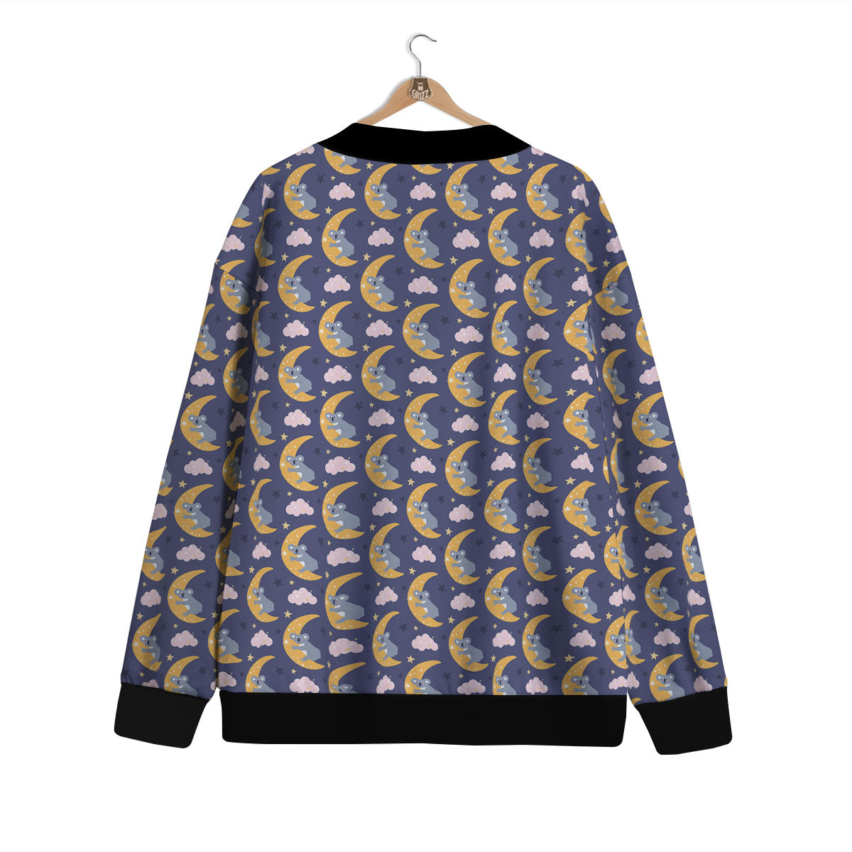Koala Good Night Print Pattern Cardigan-grizzshop
