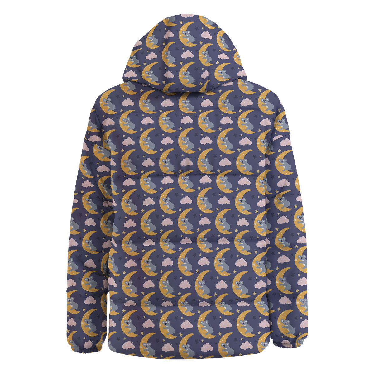 Koala Good Night Print Pattern Down Jacket-grizzshop