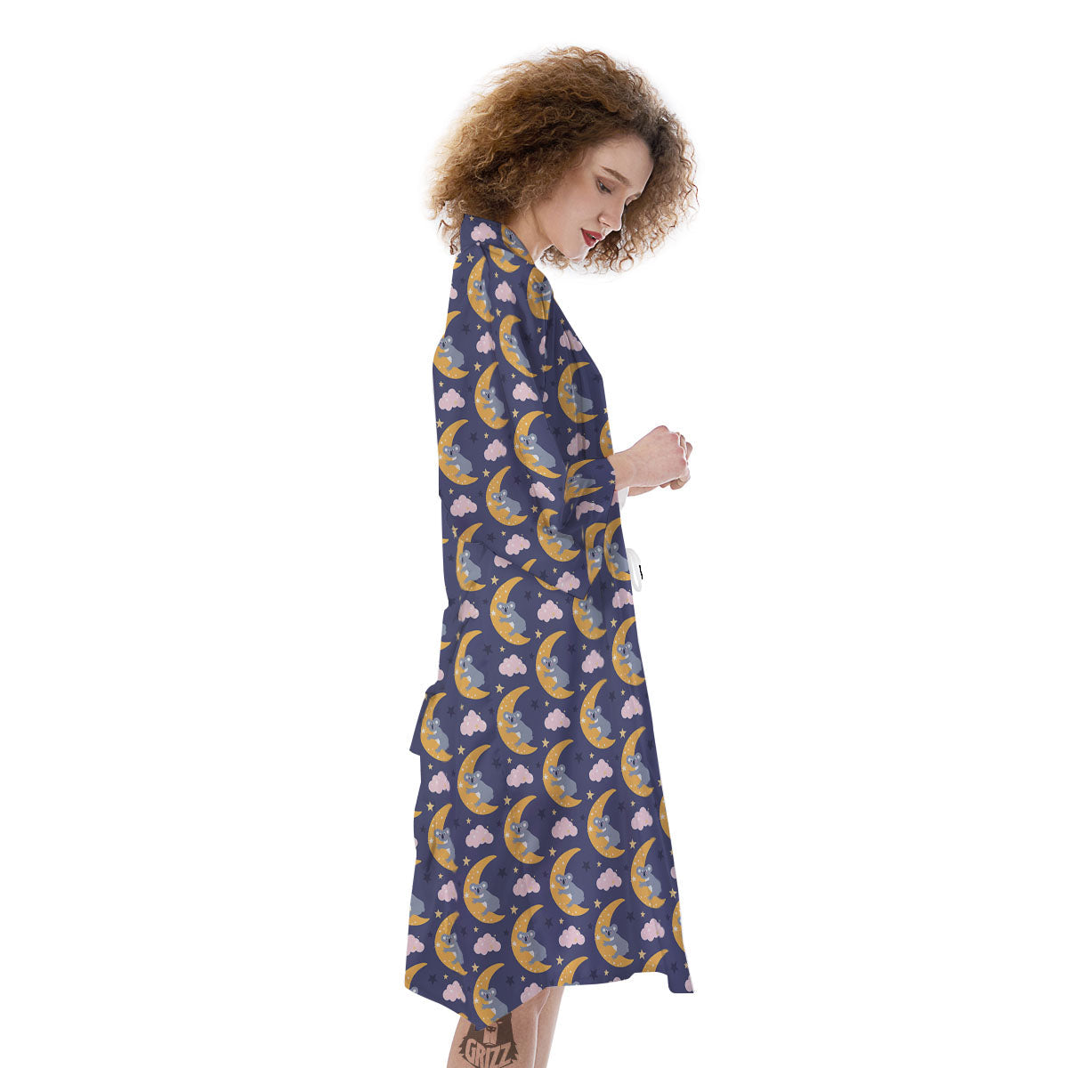 Koala Good Night Print Pattern Kimono-grizzshop