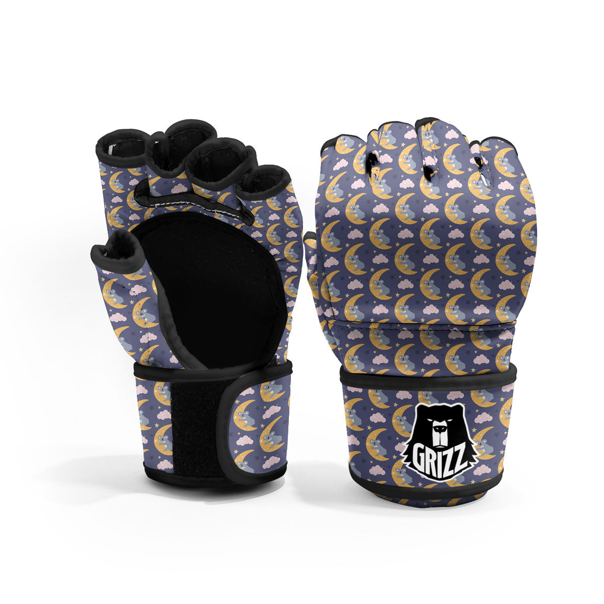 Koala Good Night Print Pattern MMA Gloves-grizzshop