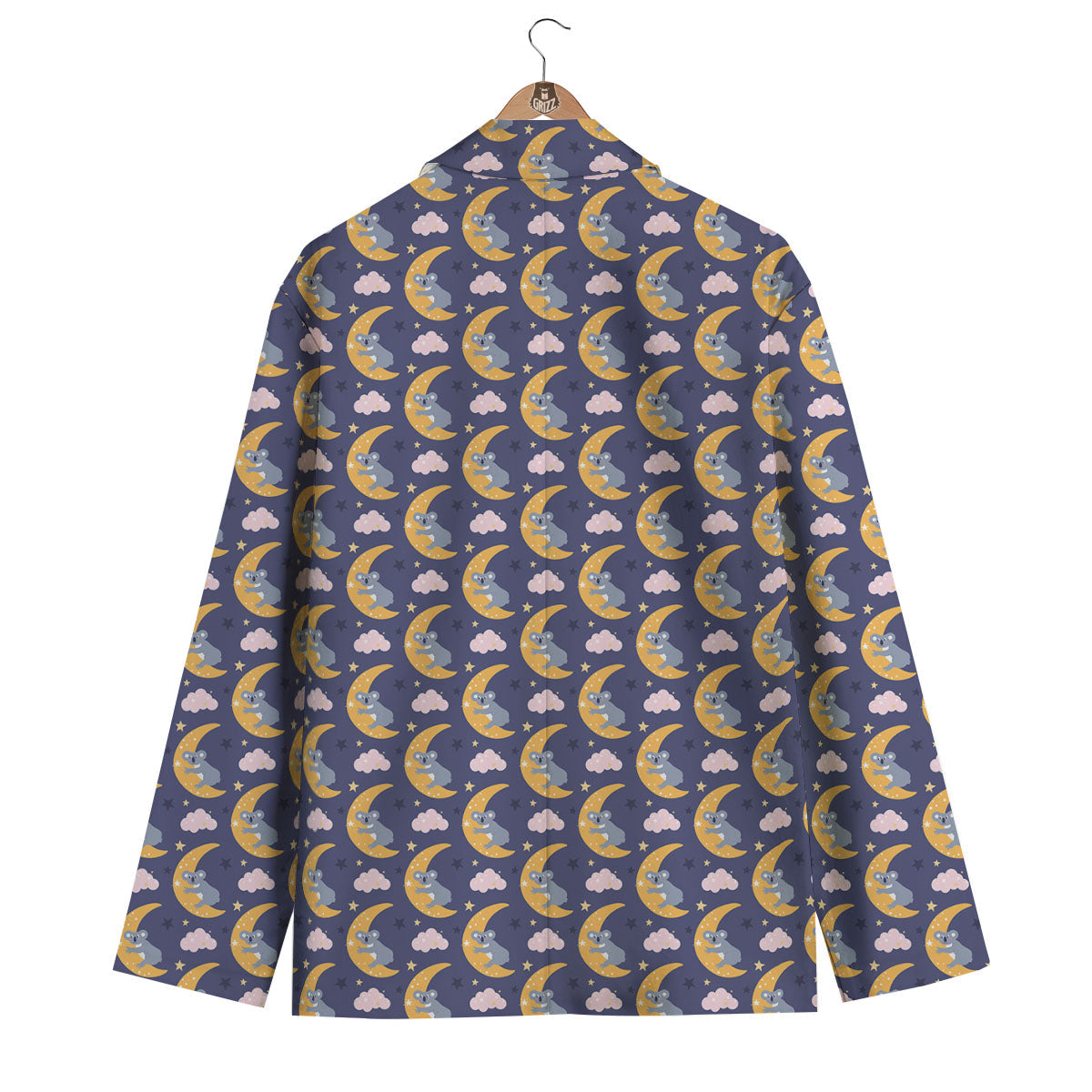 Koala Good Night Print Pattern Men's Blazer-grizzshop