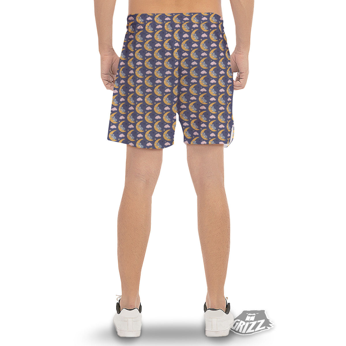 Koala Good Night Print Pattern Men's Gym Shorts-grizzshop
