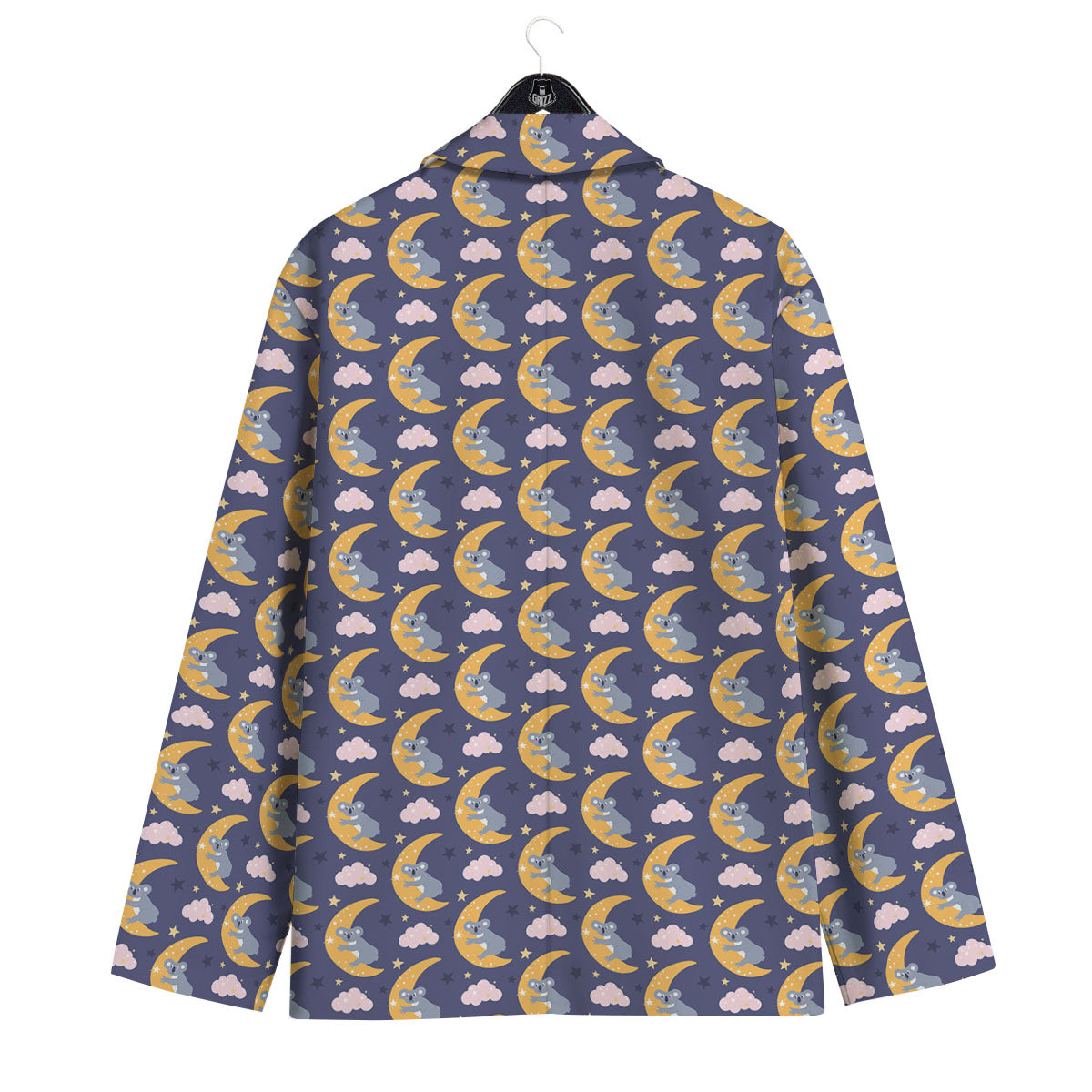 Koala Good Night Print Pattern Men's Sport Coat-grizzshop