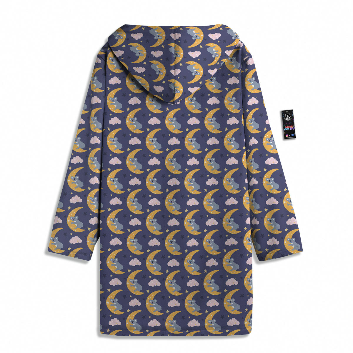Koala Good Night Print Pattern Men's Windbreaker Jacket-grizzshop