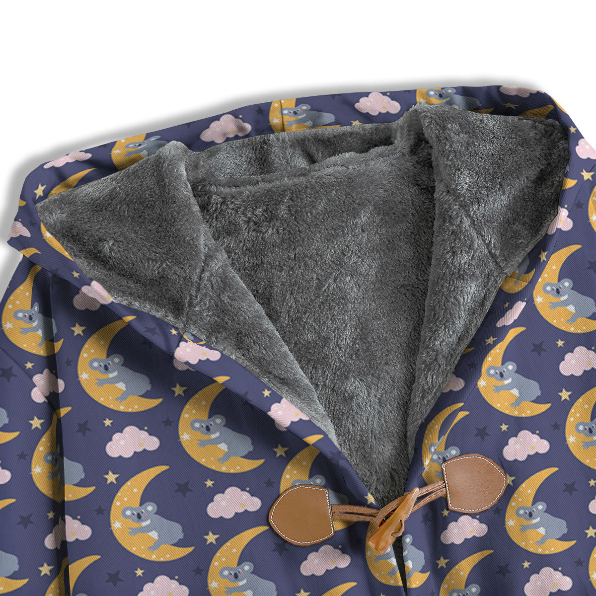 Koala Good Night Print Pattern Men's Windbreaker Jacket-grizzshop