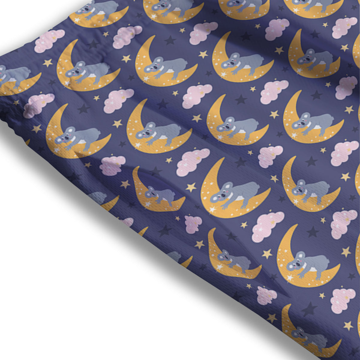 Koala Good Night Print Pattern Mesh Shorts