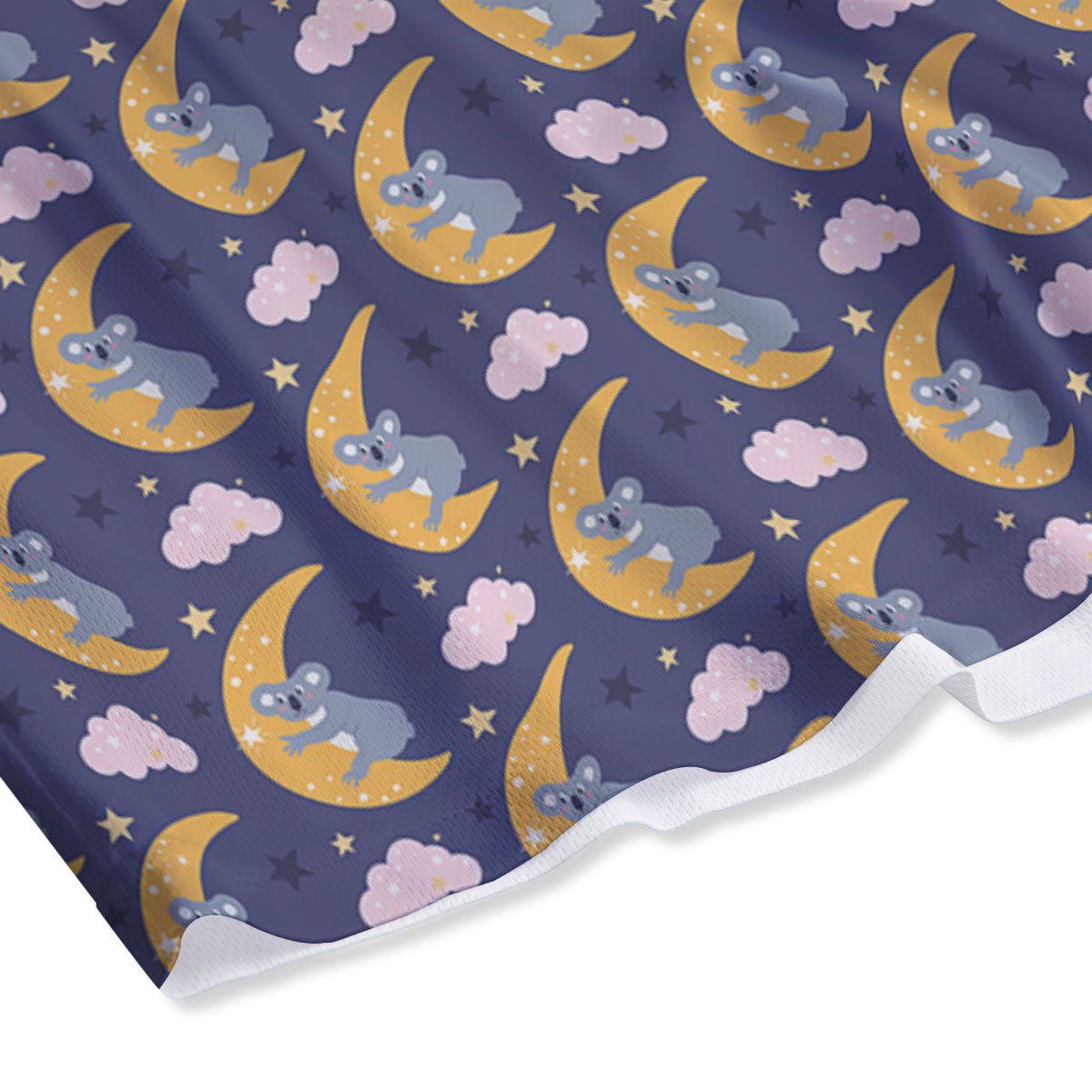 Koala Good Night Print Pattern Mesh Shorts