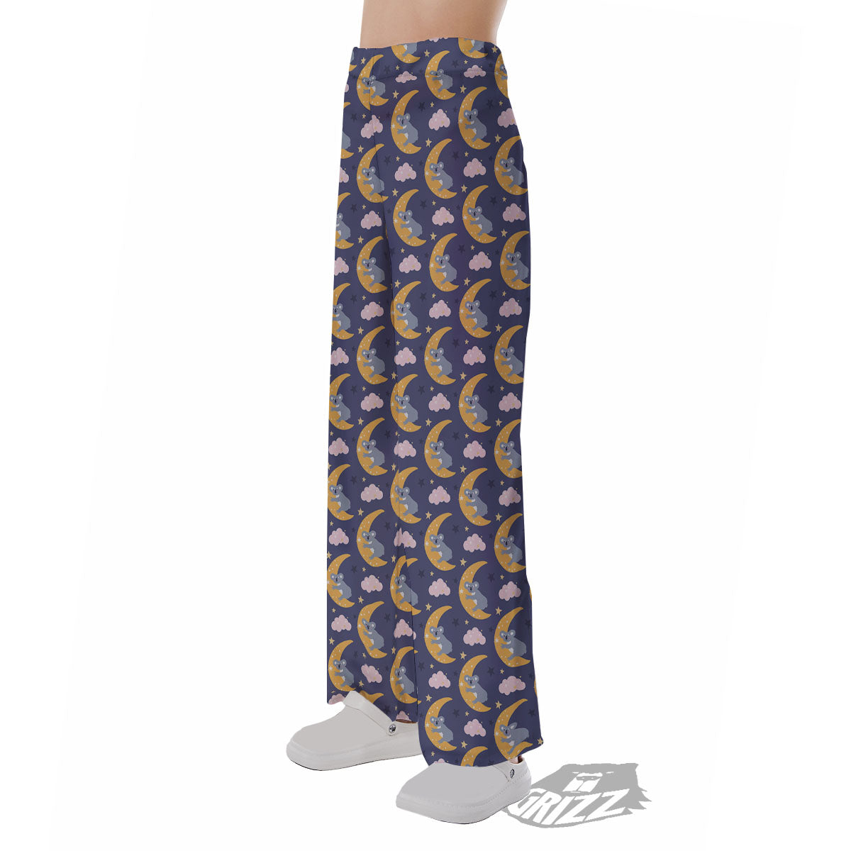 Koala Good Night Print Pattern Pajama Pants-grizzshop