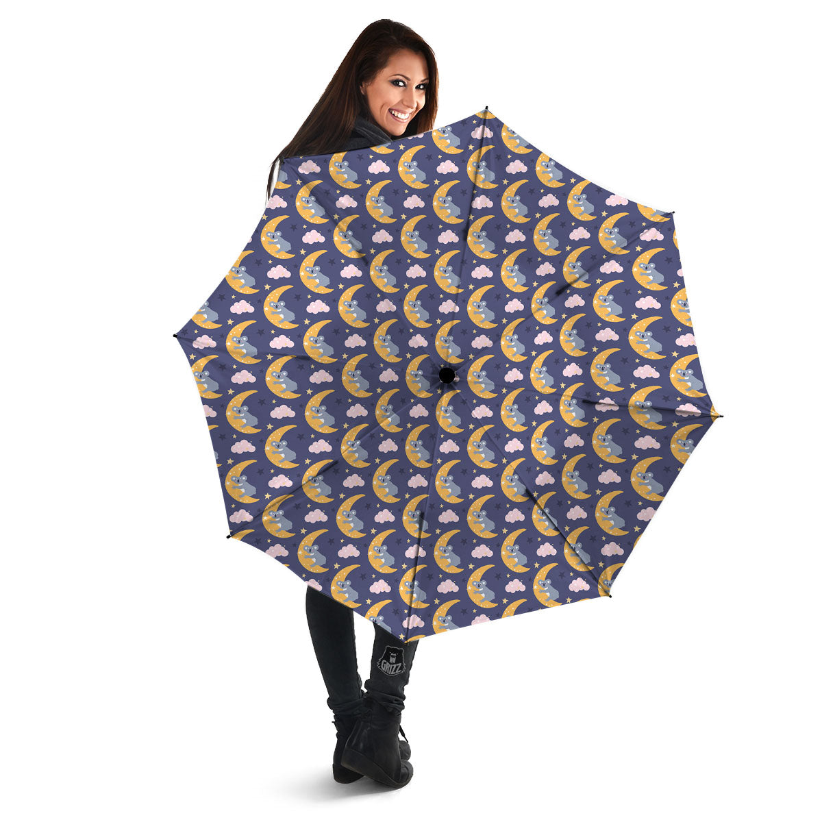 Koala Good Night Print Pattern Umbrella-grizzshop