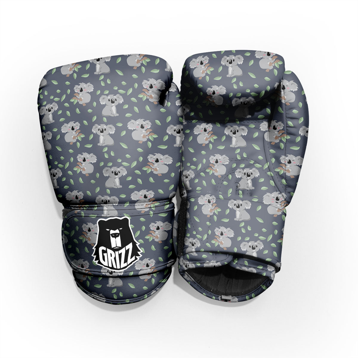 Koala Grey Print Pattern Pro Boxing Glove