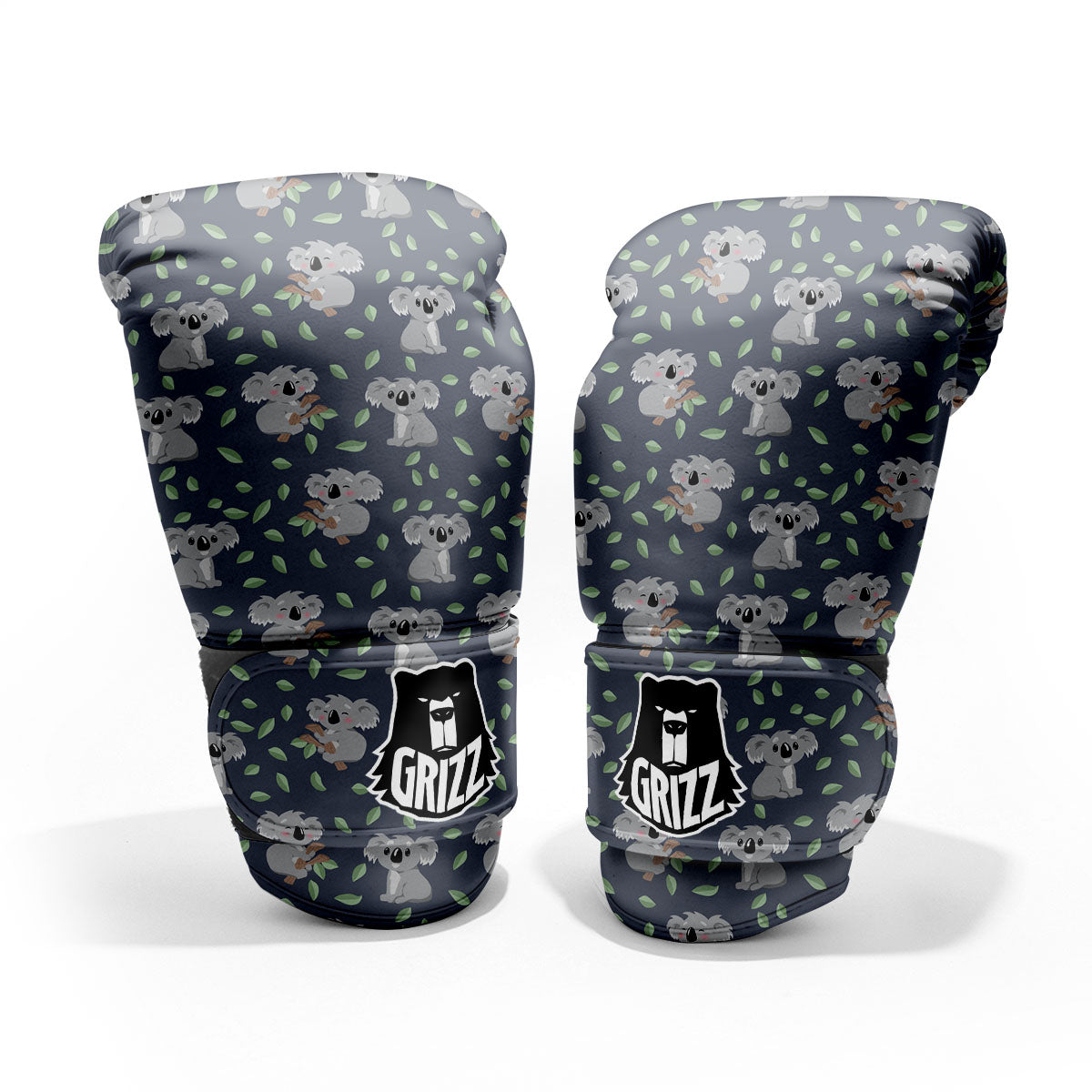 Koala Grey Print Pattern Pro Boxing Glove